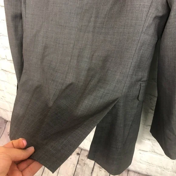 Calvin Klein Gray Extra Slim Fit Suit Jacket - Picture 7 of 8